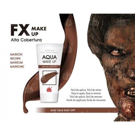 AQUA MAKE-UP - BROWN