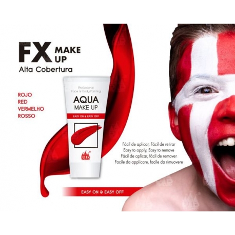 AQUA MAKE-UP - RED