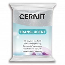 CERNIT TRANSPARENT 56G - GLITTER SILVER