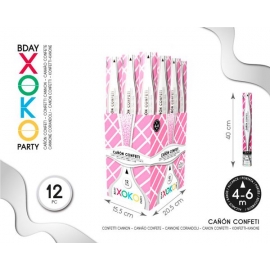 CONFETTI CANON PINK 40CM