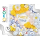 SET DAISY BALLOONS 73PCS