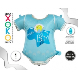 FOIL BALLOON BABY BOY 59X58CM