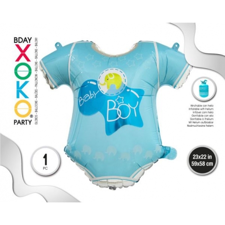 FOIL BALLOON BABY BOY 59X58CM
