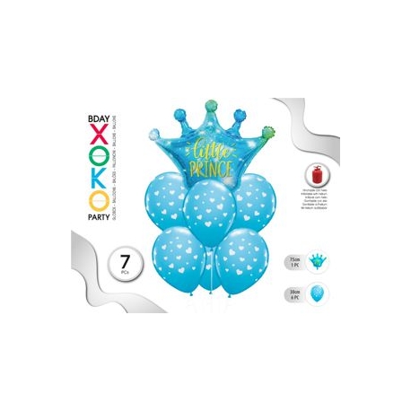 B' DAY BALLOON SET LITTLE PRINCE 7 PCS