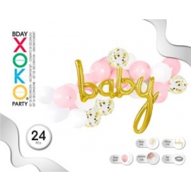 BABY BALLOONS SET 24 PCS