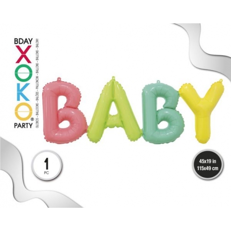 BALLOONS BABY 1PC 115X49CM