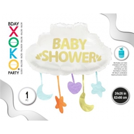 FOIL BALLOON BABY SHOWER 62X66CM