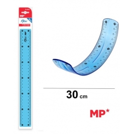 FLEXIBLE PLASTIC RULER 30CM