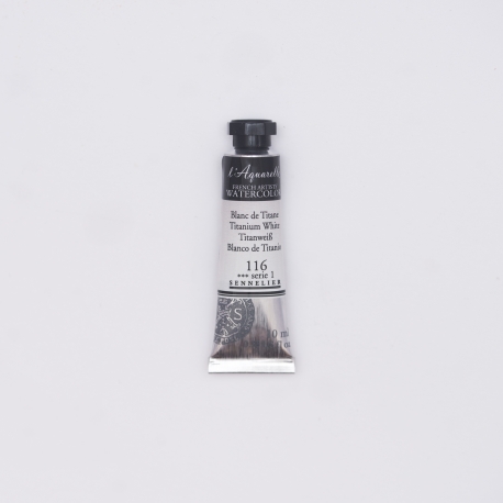 Sennelier Watercolour Tube 10ml - Titanium White 