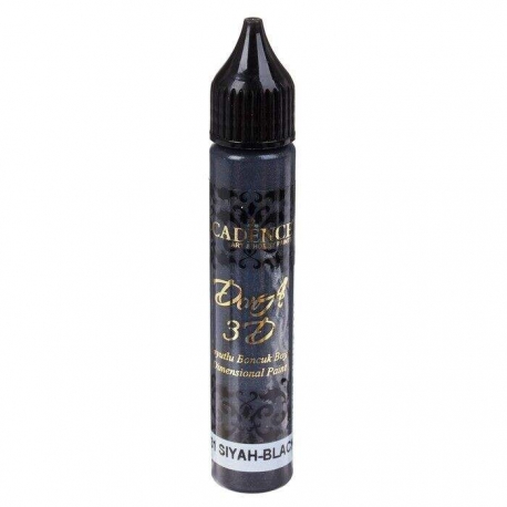 DORA 3D METALLIC DIMENSIONAL PAINT 25ML - 5131 BLACK
