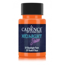 MIDNIGHT SHINE UV PAINT 50ML - ORANGE YELLOW