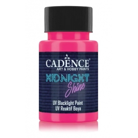 MIDNIGHT SHINE UV PAINT 50ML - PINK
