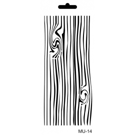 MIX MEDIA STENCIL A4 MU SERIES MU14 10X25