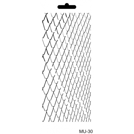 MIX MEDIA STENCIL A4 MU SERIES MU30 10X25