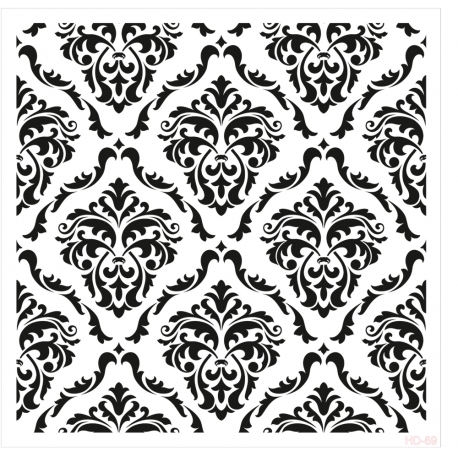 HOME DECOR STENCIL COLLECTION HD-69 45 X 45CM