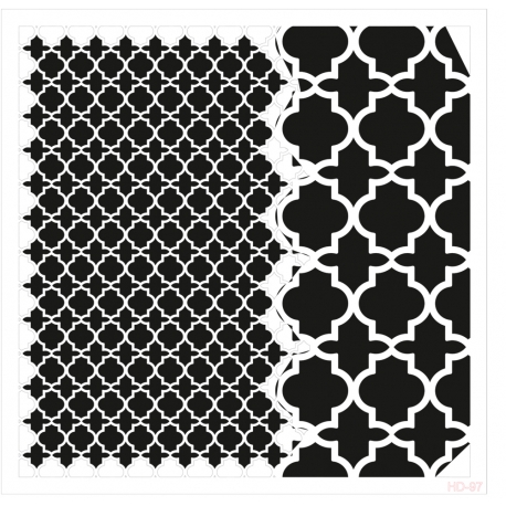 HOME DECOR STENCIL COLLECTION HD-97 45 X 45CM