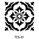 STENCIL HOME DECOR SERIE 45 X 45CM