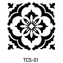 STENCIL HOME DECOR SERIE 45 X 45CM