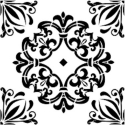 STENCIL HOME DECOR SERIE 45 X 45CM