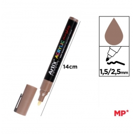 ACRYLIC MARKER - BROWN
