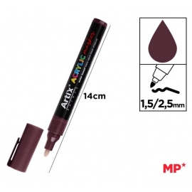 ACRYLIC MARKER - MAROON