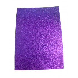 HAND MADE PAPER 250GSM - PEBBLE 20 PURPLE - A4