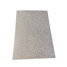 HAND MADE PAPER 250GSM - WILD FLOWER 17 MATT GOLD - A4