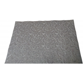 FLORALIE 54 GUN METAL HANDMADE PAPER 250GSM 50 X 70CM - ONE SIDE COATED 