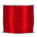 SATIN RIBBON 6MM - RED BY THE METER