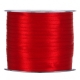 SATIN RIBBON 6MM - RED BY THE METER