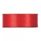 SATIN RIBBON 25MM - RED BY THE METER