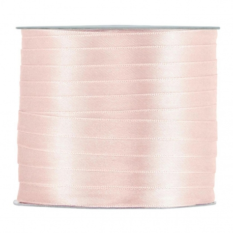 SATIN RIBBON 3MM - RED BY THE METER