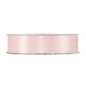 SATIN RIBBON 25MM - LIGHT PINK BY THE METER