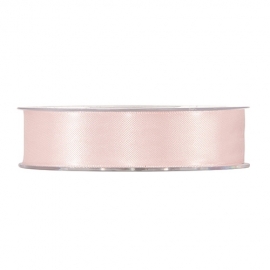 SATIN RIBBON 25MM - LIGHT PINK BY THE METER