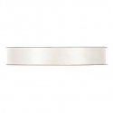 SATIN RIBBON 15MM - IVORY BY THE METER