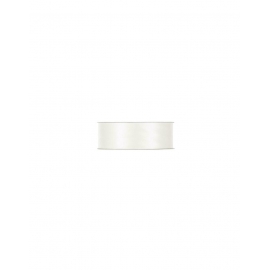 SATIN RIBBON 25MM - IVORY BY THE METER