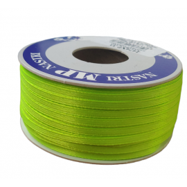 SATIN RIBBON 3MM - RED BY THE METER