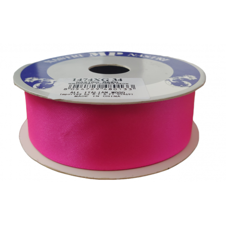 SATIN RIBBON 3MM - RED BY THE METER