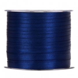 SATIN RIBBON 3MM - RED BY THE METER