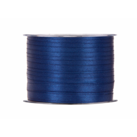 SATIN RIBBON 3MM - RED BY THE METER