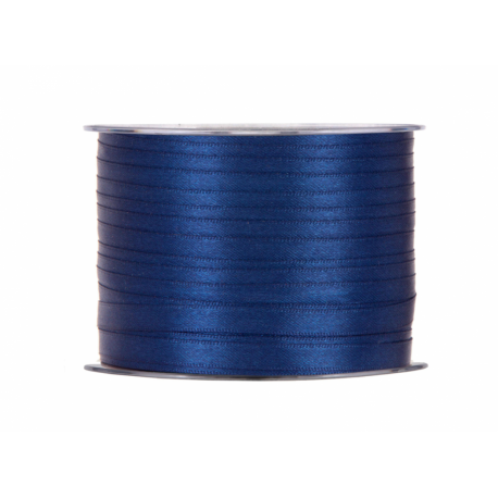 SATIN RIBBON 3MM - RED BY THE METER