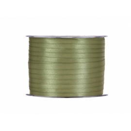 SATIN RIBBON 3MM - RED BY THE METER