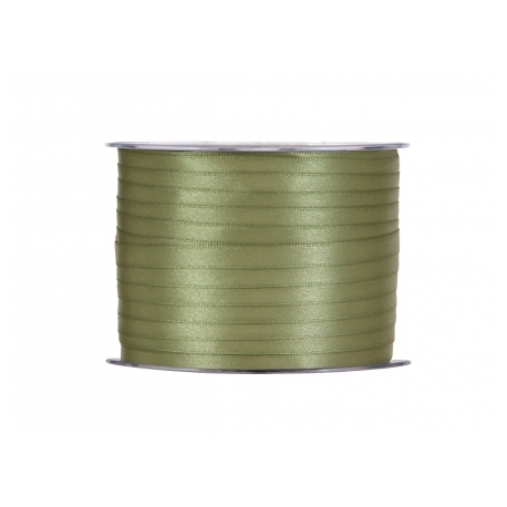 SATIN RIBBON 3MM - RED BY THE METER