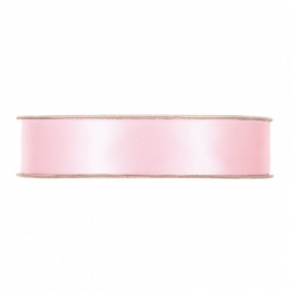 SATIN RIBBON 15MM - PINK BY THE METER