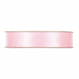 SATIN RIBBON 15MM - PINK BY THE METER