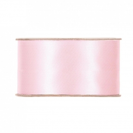 SATIN RIBBON 40MM - PINK BY THE METER