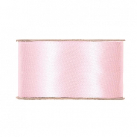 SATIN RIBBON 40MM - PINK BY THE METER