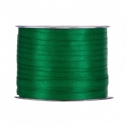 SATIN RIBBON 3MM - DARK GREEN BY THE METER