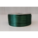 SATIN RIBBON 3MM - EMPIRE GREEN BY THE METER