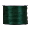 SATIN RIBBON 6MM - EMPIRE GREEN BY THE METER